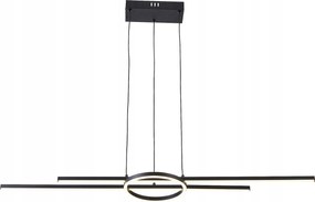 Világítás kerek gyűrűvel a hosszúkás karok közepén Xandra folyosó