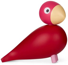 Tömörfa szobor (magasság 12,5 cm) Bird Flora – Kay Bojesen Denmark