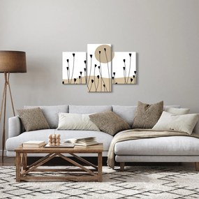 Kép - Grafikus rét N⁰2 (90x60 cm)