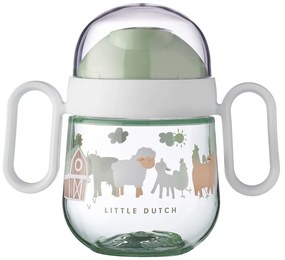 Világoszöld tritán gyerek bögre 200 ml Little farm – Mepal