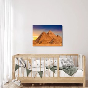Kép - Egyiptomi piramisok (70x50 cm)