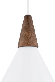 Argon 8631 - Csillár zsinóron KEGEL 1xE27/15W/230V fehér