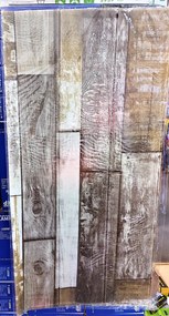 10 Darab Öntapadós 3d Faldekor Falmatrica Tapéta Rusztikus Fa Hatású Méretek 77 X 70 X 0,6 Cm Fal Matrica Dekor Lakásdekor Cikk