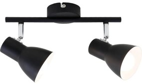 Briloner 10698891 - Spotlámpa 2xE14/25W/230V fekete