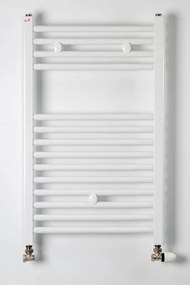 Törölközőszárító radiátor - Viva Platinum Therm - EGYENES - fehér - 500 x 800 mm