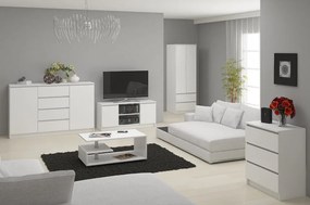 TV asztal Dariel (fehér). Akció -12%. 1068866