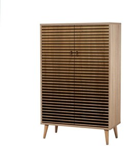 Mega Sonoma Oak Stripes I szekrény