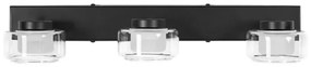 Ledvance-LED Fürdőszobai fali lámpa ORBIS FLAME 3xLED/5,5W/230V IP44 fekete