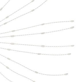 2 db karácsonyi kék csillagfény 140 db LED 17 cm