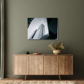 Kép - Felhőkarcoló (üvegen) (70x50 cm)