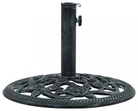 zöld öntöttvas napernyőtalp 9 kg 40 cm