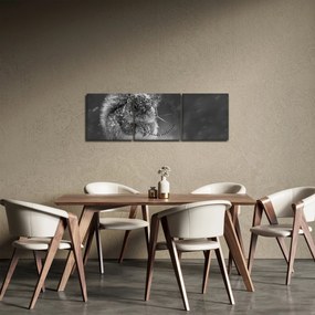 Kép - Mókus télen (órával) (90x30 cm)