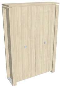 Verno+ magas gardrób 140 x 46 x 210 cm, akác