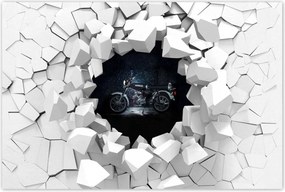 Poszter 60x40 Simson S51 Négysebességes Simson négyszögletes