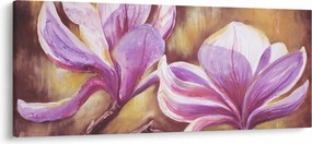 Kép - Magnólia virágok (120x50 cm)
