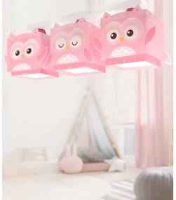 Dalber 64483 - Gyerek mennyezeti lámpa LITTLE FRIENDS 3xE27/15W/230V