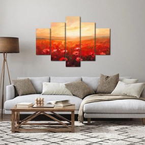 Kép - Mező pipacsok (150x105 cm)