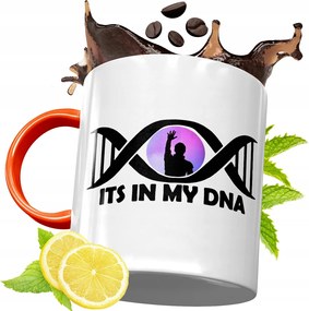 Narancssárga Bögre Dja Ajándék fényképes nyomattal