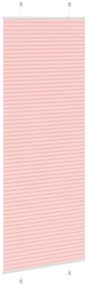 pliszírozott redőny rózsaszín 75x200 cm szövetszélesség 74,4 cm