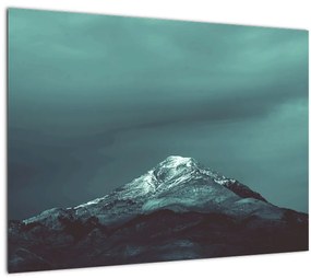 A hegy képe (üvegen) (70x50 cm)