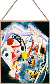 Kandinszkij - Composition-A üvegkép, falikép