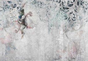 Fotótapéta Virágok akvarell pasztell vinil 416x290 +ragasztó