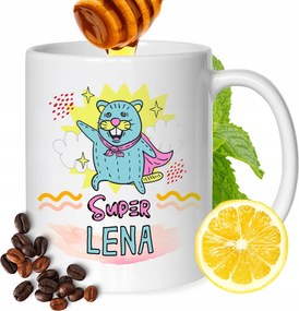 Bögre Lena Barátnők Feleségek Ajándék Nyomtatott Fehér 330ml