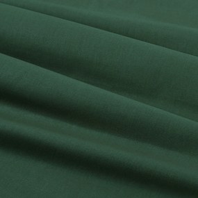 Goldea karácsonyi pamut ágyneműhuzat duo - téli örömök, sötétzöld hátoldal 140 x 200 és 70 x 90 cm