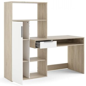 Felix Plus íróasztal, sonoma tölgy / fehér