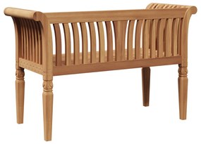 Kerti pad 127.5x52x80 cm Tömör fa Tík