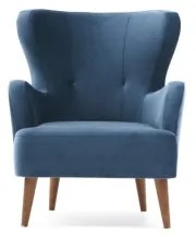 Füles fotel NEKO kék