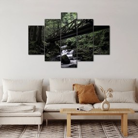 Fekete erdő képe (150x105 cm)