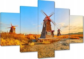 Festmények 120x80 Fa szélmalom