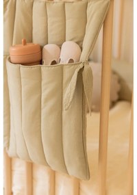 Zsebes tároló kiságyra 40 cm Benjamin Olive – Lorena Canals