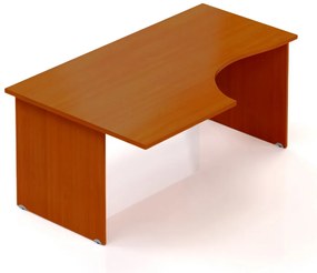 Visio ergonomikus asztal 160 x 100 cm, bal, cseresznye
