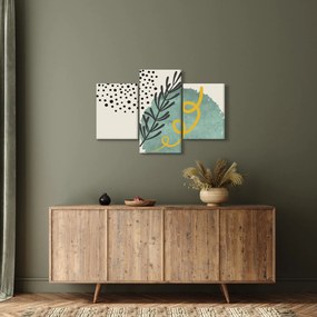 Kép - Absztrakt lapok N⁰1 (90x60 cm)