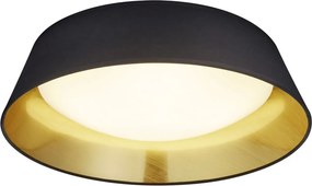 TRIO R62871879 PONTS Ernyős Mennyezeti Lámpa Fekete, Arany LED IP20
