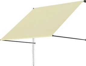 Outsunny kézi kihúzható terasz napellenző, állítható dőlésszög, 150 x 116 cm, UV30+ | Aosom