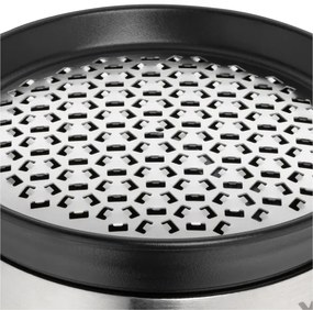 WMF - gyömbérreszelő, átmérő 9 cm, rozsdamentes acél/fekete