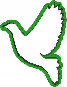 Forma Lyukasztó Sütemény- és Mézeskalácsvágó Madár Galamb Madár 8cm