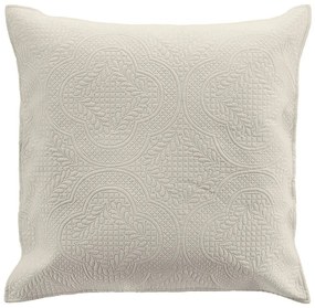 Krémszínű mikroszálas ágytakaró és párnahuzat szett 240x260 cm Romane – douceur d'intérieur