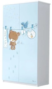 BabyBoo Gyerekek ruhásszekrény - Teddi maci fogantyú