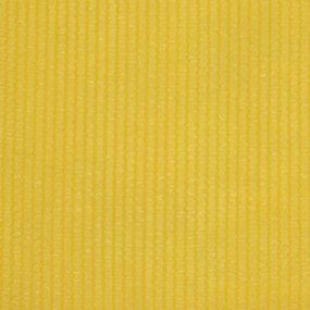 sárga HDPE erkélyparaván 90 x 400 cm