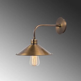 Sivani MR-889 vintage réz fém falilámpa