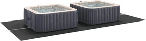 Medence alatlappal Fekete 500 x 250 x 0,1 cm Nemes szövet