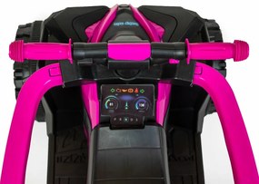 Baby Mix Mega futóbicikli vezetőrúddal, sárga