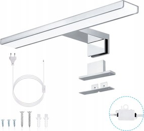 Fali Lámpa Led Fürdőszobai Lámpa Tükör Felett 6W 30CM 4000K Praktikus Stílus