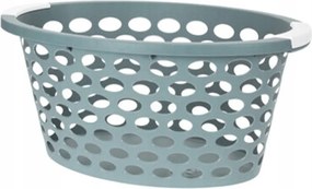 Szennyestartó Kosár erős műanyag fogantyúkkal Tál Fürdőszobai tároló