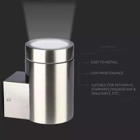 Kültéri fali lámpa 1xGU10/35W/230V IP44