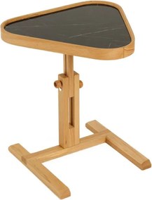 Opus Ucgen 46 - Oak, Black Marble